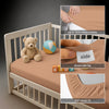 Premium 400 Thread Count 100% Cotton Crib Fitted Sheet