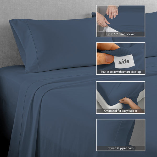 Royale 1000 Thread Count 100% Cotton Sheet Set