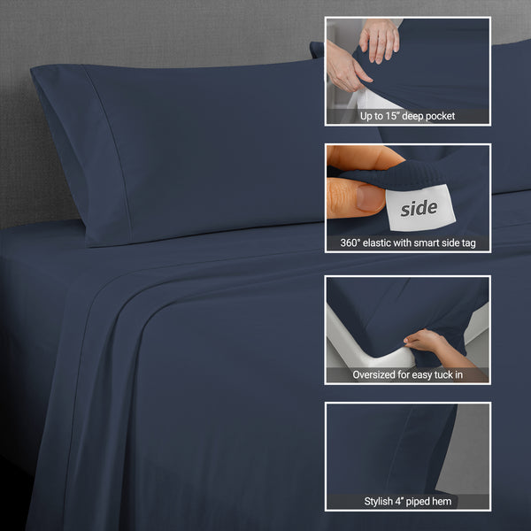 Premium 400 Thread Count 100% Cotton Sheet Set