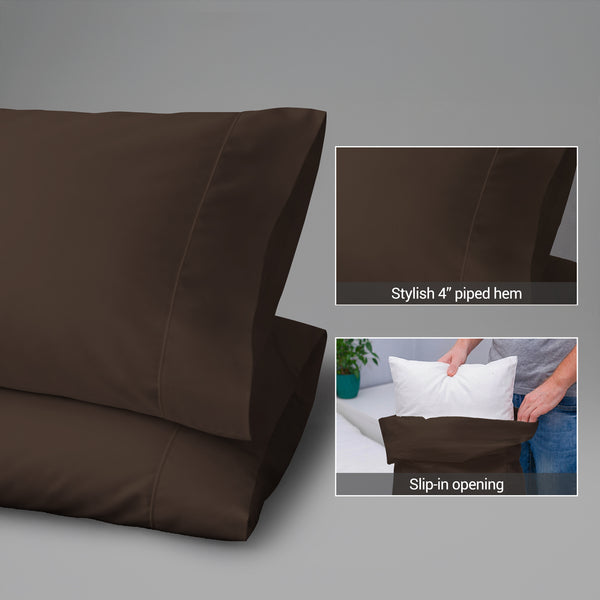 Premium 400 Thread Count 100% Cotton Pillowcases (2 PC)