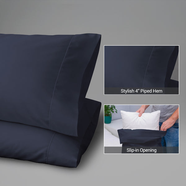Deluxe 600 Thread Count 100% Cotton Pillowcases