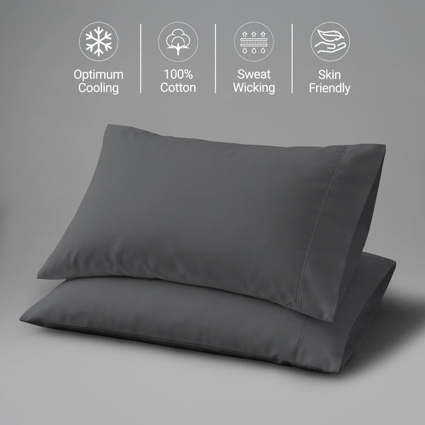 Deluxe 600 Thread Count 100% Cotton Pillowcases