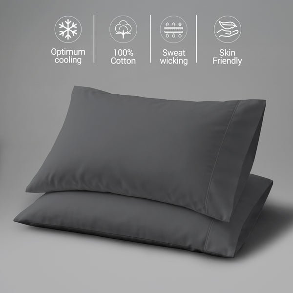 Deluxe 600 Thread Count 100% Cotton Pillowcases