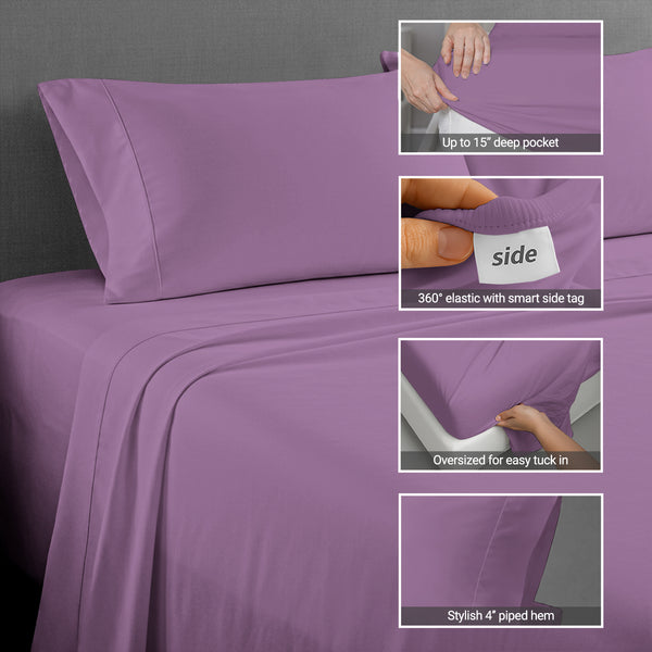 Premium 400 Thread Count 100% Cotton Sheet Set