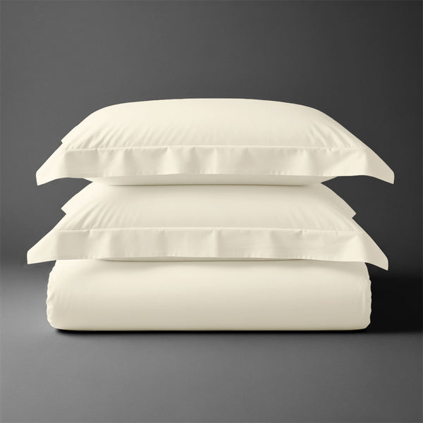 Permium 400 Thread Count 100% Cotton Duvet Cover Set