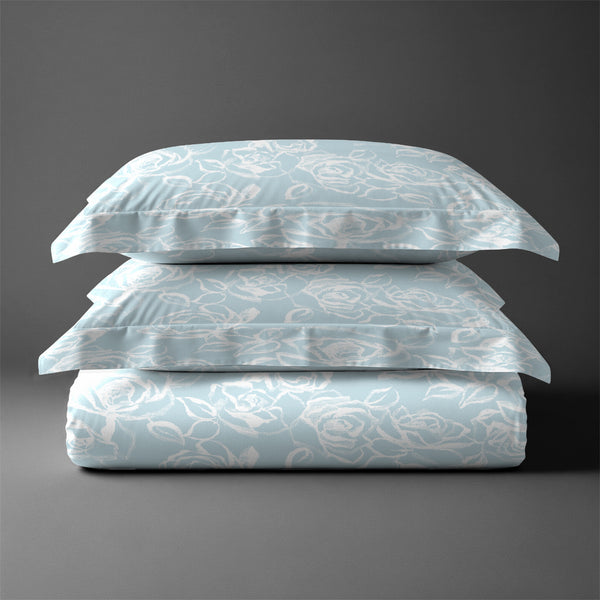 Permium 400 Thread Count 100% Cotton Duvet Cover Set
