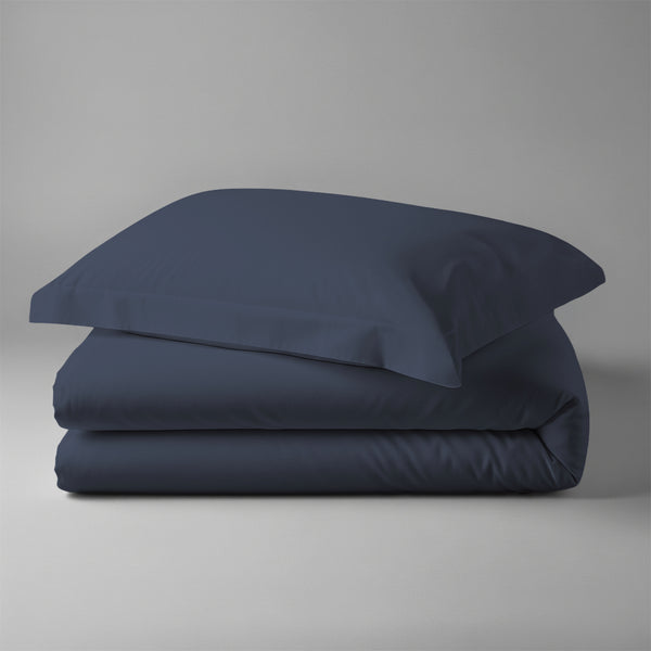 Percale 100% Cotton Duvet Cover Set