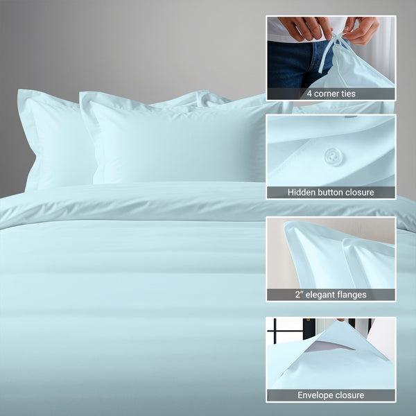 Royale 1000 Thread Count 100% Cotton Duvet Cover Set