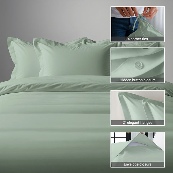 Royale 1000 Thread Count 100% Cotton Duvet Cover Set