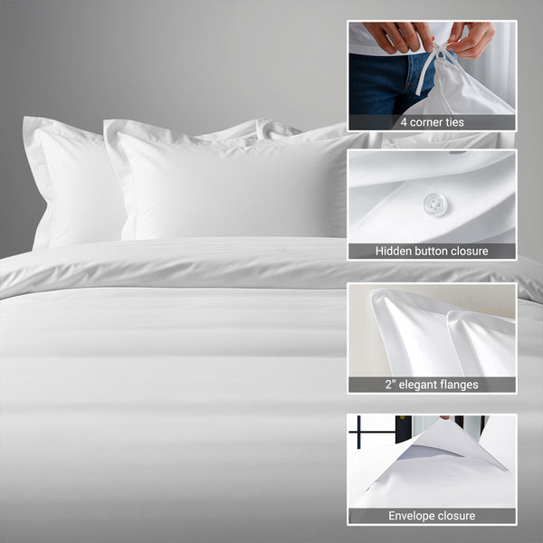 Royale 1000 Thread Count 100% Cotton Duvet Cover Set
