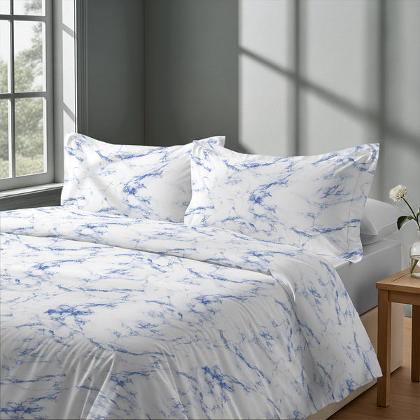 Premium 400 Thread Count 100% Cotton Duvet Cover Set