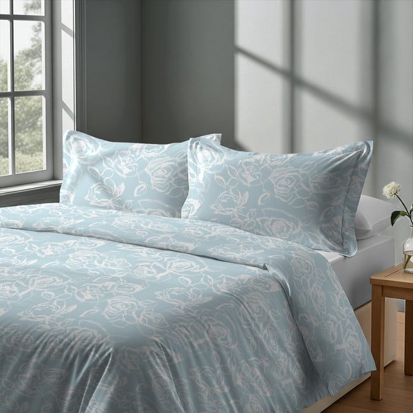 Premium 400 Thread Count 100% Cotton Duvet Cover Set