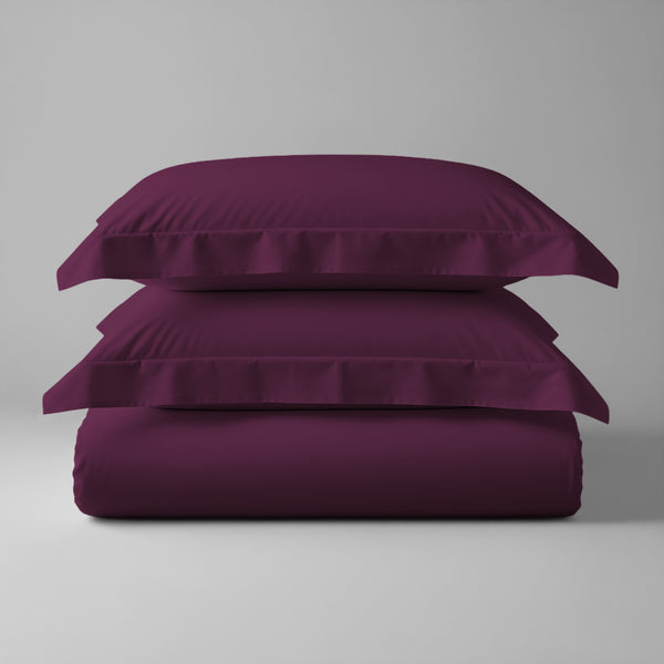 Premium 400 Thread Count 100% Cotton Duvet Cover Set