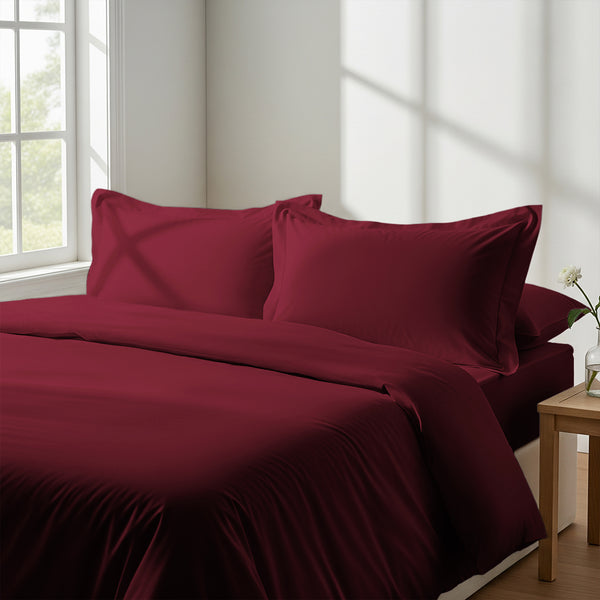 Deluxe 600 Thread Count 100% Cotton Duvet Cover Set