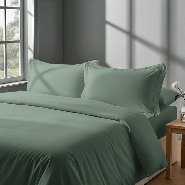 Deluxe 600 Thread Count 100% Cotton Duvet Cover Set