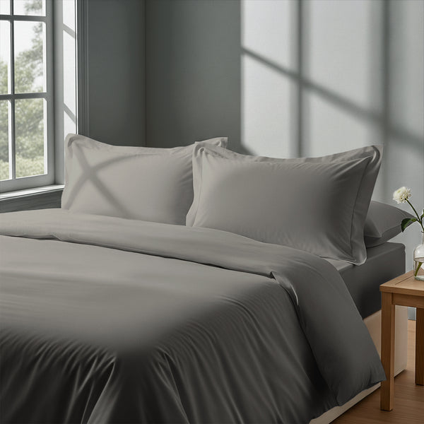 Premium 400 Thread Count 100% Cotton Duvet Cover Set