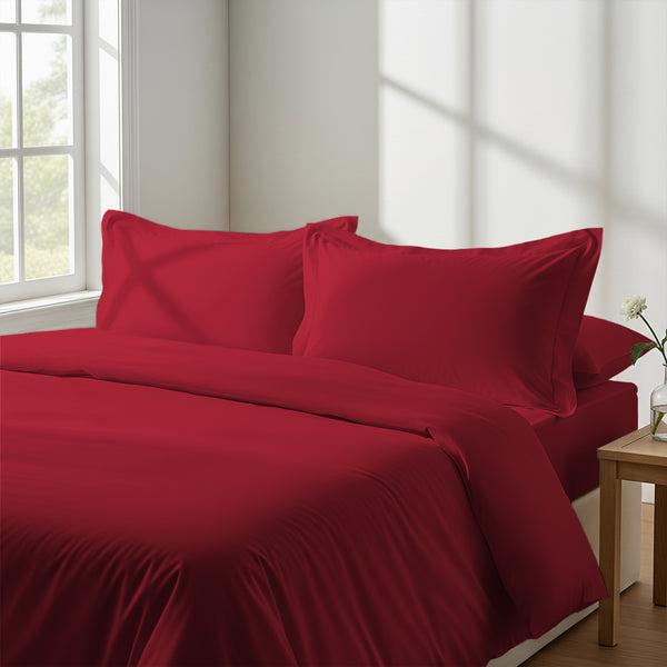 Premium 400 Thread Count 100% Cotton Duvet Cover Set