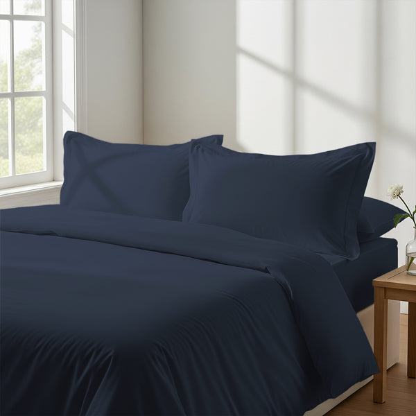 Premium 400 Thread Count 100% Cotton Duvet Cover Set