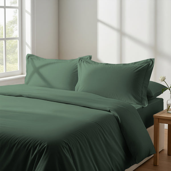 Premium 400 Thread Count 100% Cotton Duvet Cover Set