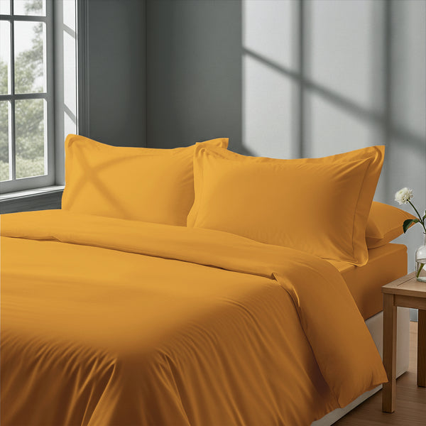 Premium 400 Thread Count 100% Cotton Duvet Cover Set