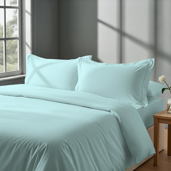 Premium 400 Thread Count 100% Cotton Duvet Cover Set