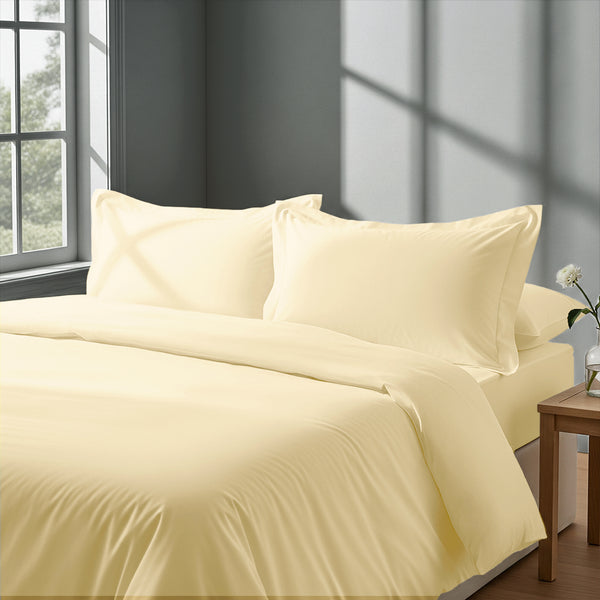 Premium 400 Thread Count 100% Cotton Duvet Cover Set