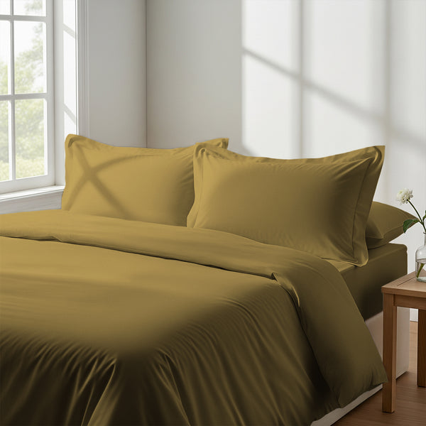 Premium 400 Thread Count 100% Cotton Duvet Cover Set