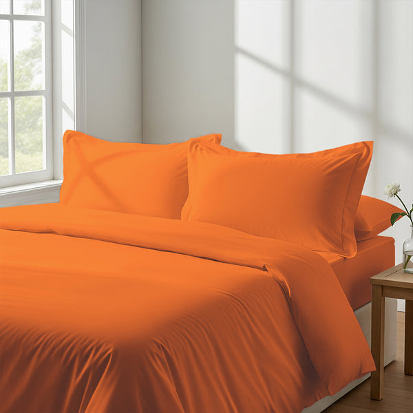 Premium 400 Thread Count 100% Cotton Duvet Cover Set