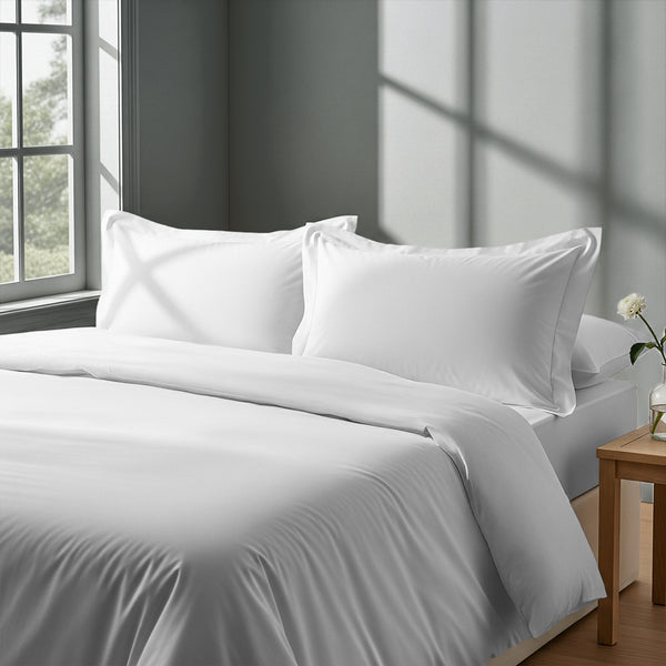 Premium 400 Thread Count 100% Cotton Duvet Cover Set