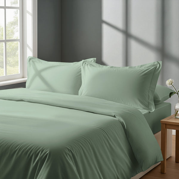 Luxury 800 Thread Count 100% Cotton Duvet Cover Set