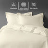 Deluxe 600 Thread Count 100% Cotton Duvet Cover Set