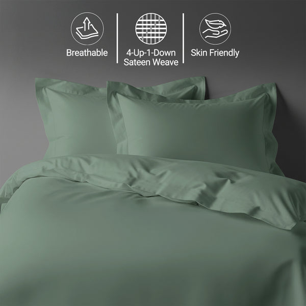 Deluxe 600 Thread Count 100% Cotton Duvet Cover Set