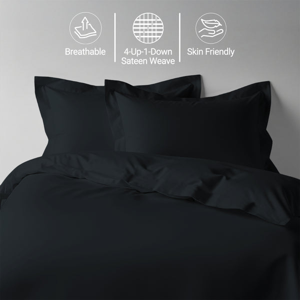 Premium 400 Thread Count 100% Cotton Duvet Cover Set