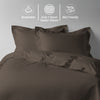 Premium 400 Thread Count 100% Cotton Duvet Cover Set
