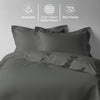 Premium 400 Thread Count 100% Cotton Duvet Cover Set