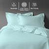 Premium 400 Thread Count 100% Cotton Duvet Cover Set