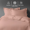 Premium 400 Thread Count 100% Cotton Duvet Cover Set