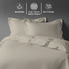 Premium 400 Thread Count 100% Cotton Duvet Cover Set