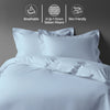 Premium 400 Thread Count 100% Cotton Duvet Cover Set