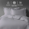 Premium 400 Thread Count 100% Cotton Duvet Cover Set