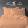 Premium 400 Thread Count 100% Cotton Duvet Cover Set