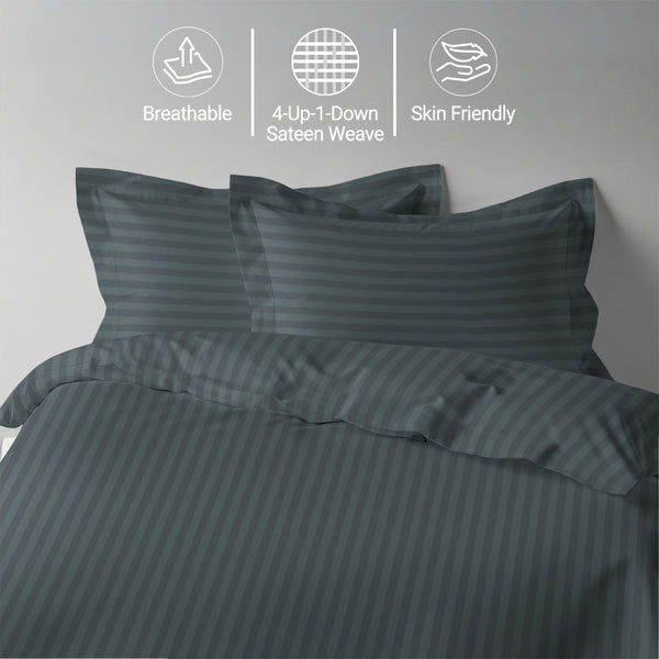 Premium 300 Thread Count 100% Cotton Duvet Cover Set