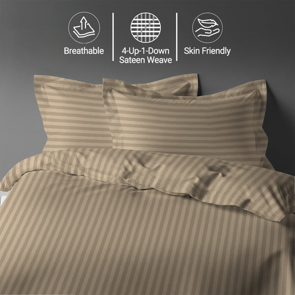 Premium 300 Thread Count 100% Cotton Duvet Cover Set