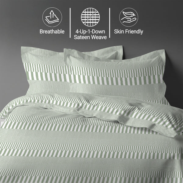 Premium 400 Thread Count 100% Cotton Duvet Cover Set