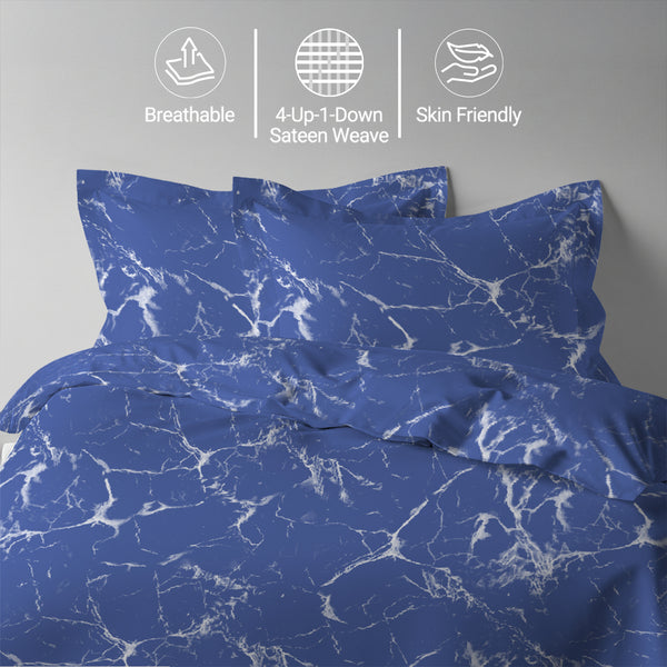 Premium 400 Thread Count 100% Cotton Duvet Cover Set