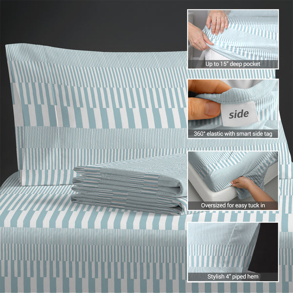 Premium 400 Thread Count 100% Cotton Sheet Set