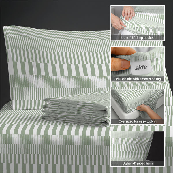 Premium 400 Thread Count 100% Cotton Sheet Set