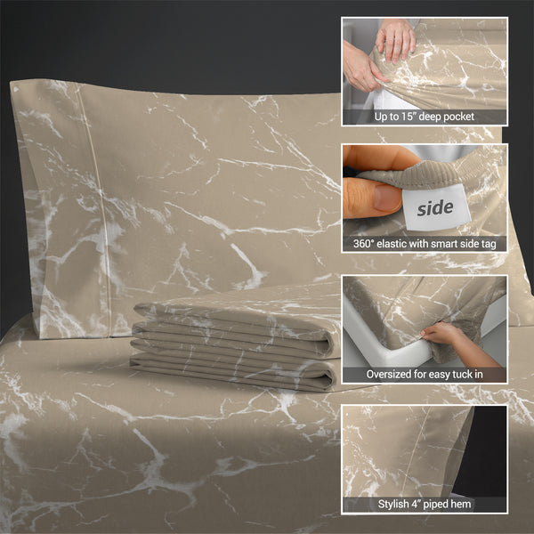 Premium 400 Thread Count 100% Cotton Sheet Set