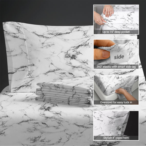 Premium 400 Thread Count 100% Cotton Sheet Set