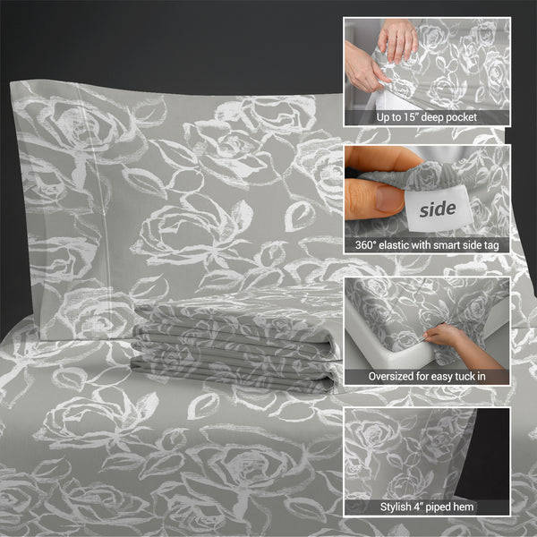 Premium 400 Thread Count 100% Cotton Sheet Set